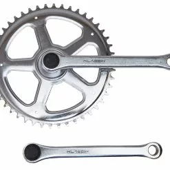 Diverse Kranksæt 46 Tand Stål Krom 170 Mm