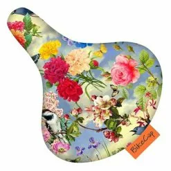 Bikecap – Vandtæt Sadelovertræk – Universal – Birdy Flower