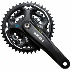 Shimano Crankset 8-speed Black