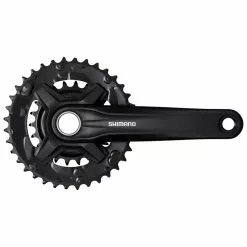 Shimano FC-MT210-B2 – Kranksæt Boost 2 X 9 Gear – 36/22 Tands – 175mm – Uden Chain Guard