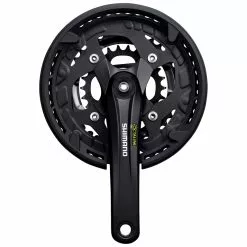Shimano Crankset 9-speed Black