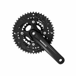 Shimano Alivio Kranksæt Triple – Sort 48-36-26 Tands 175 Mm