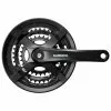 Shimano Crankset 6/7/8-Speed Black -Citybikes salg EFCTY501E888CLB A default