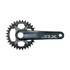 Shimano SLX – Kranksæt FC-M7120 – Sort – Single Uden Klinge 165 Mm Pedalarme