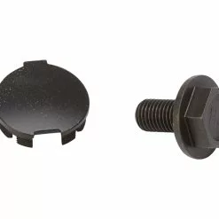 Shimano Steps – Bolt Og Støvdæksel Til Pedalarm – Sort – FC-E6000