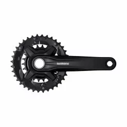 Shimano MT210 – Kranksæt Til 2 X 9 Gear – 46/30 Tands – 175mm Pedalarme – FC-MT210
